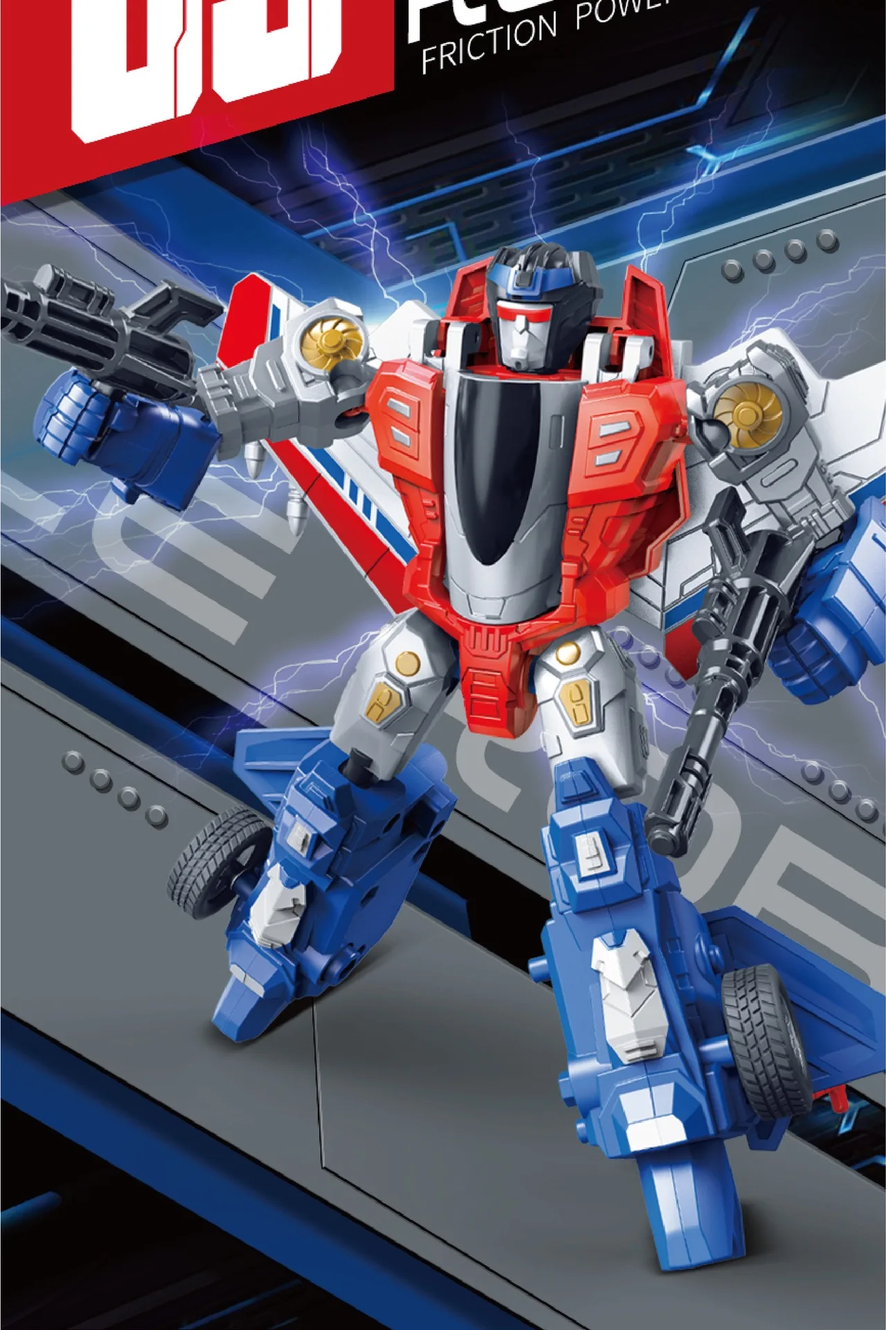 Children's deformation manual deformation robot to...