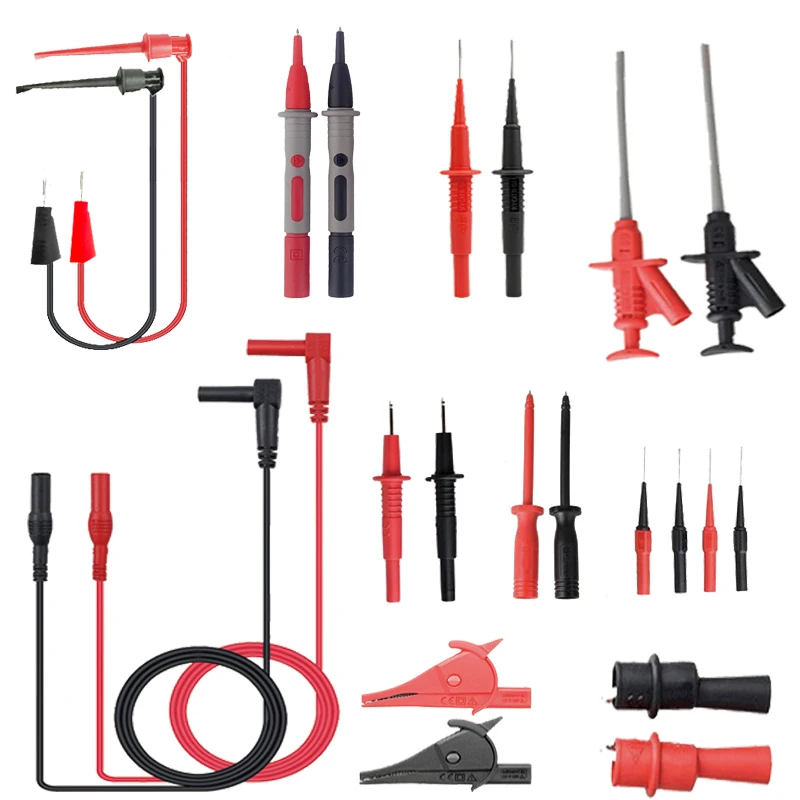 Multimeter-Probe-Kit-Measuring-CrocodileProbeReplaceable ...