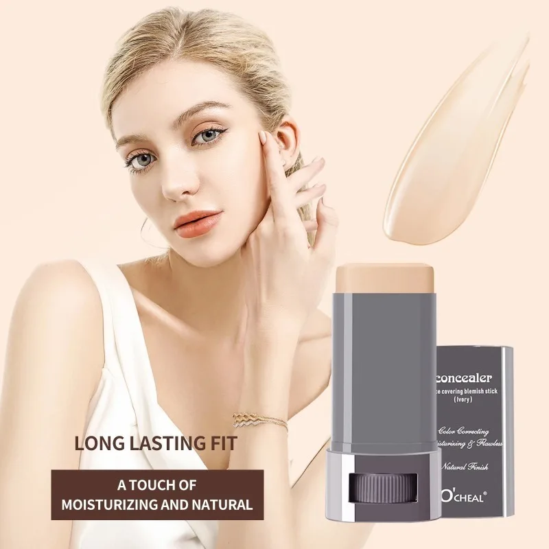 Face Foundation Contour Stick Long-wear Lightweight Brighten Stick Face Concealer Blemish Contouring Beauty Makeup contour stick makeup concealer face concealer