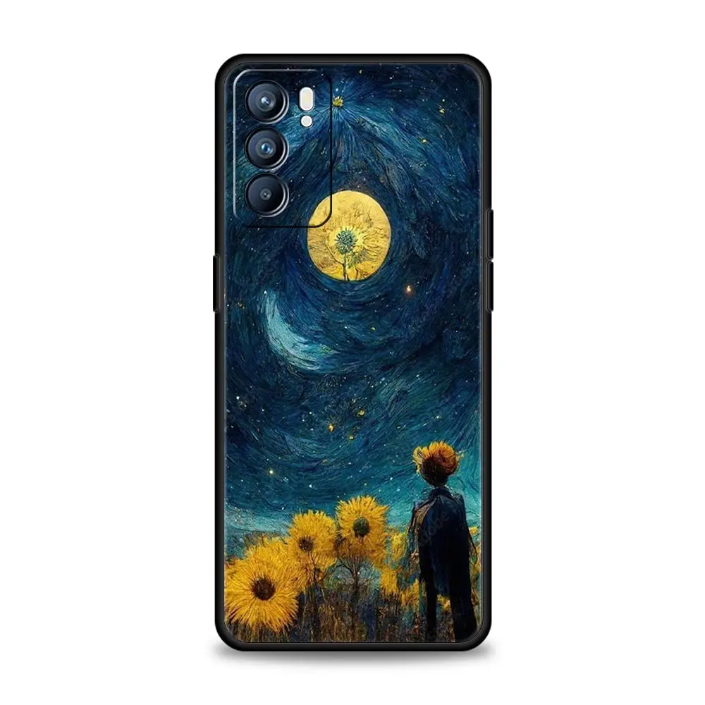 Starry Night Van Gogh Artistic Phone Case Cover