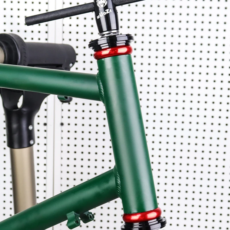 MUQZI Kit De Direction Pour Casque De Vélo - Capuchon De Potence En Alliage D'aluminium Avec Motifs Décoratifs - 3