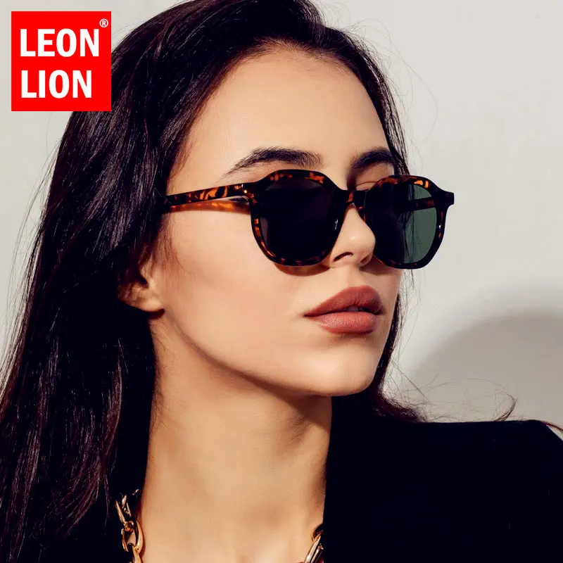 

LeonLion 2023 Luxury Square Sunglasses Women Vintage Eyeglasses Women/Men Brand Designer Glasses Women Retro Gafas De Sol Mujer