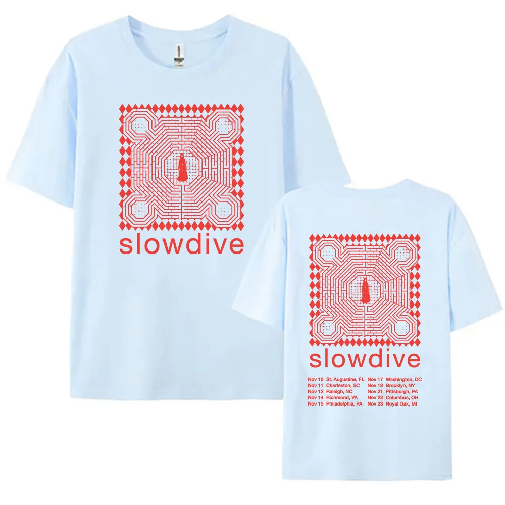 Slowdive Tour 2024 ׷ Ƽ   o  Ƽ ׷ μ Ƿ  streetwear unitees