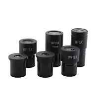 Biological Microscope Eyepiece School Science Educational Optical Microscope Glass Lens WF5X WF10X WF15X WF16X WF20X WF25X 2