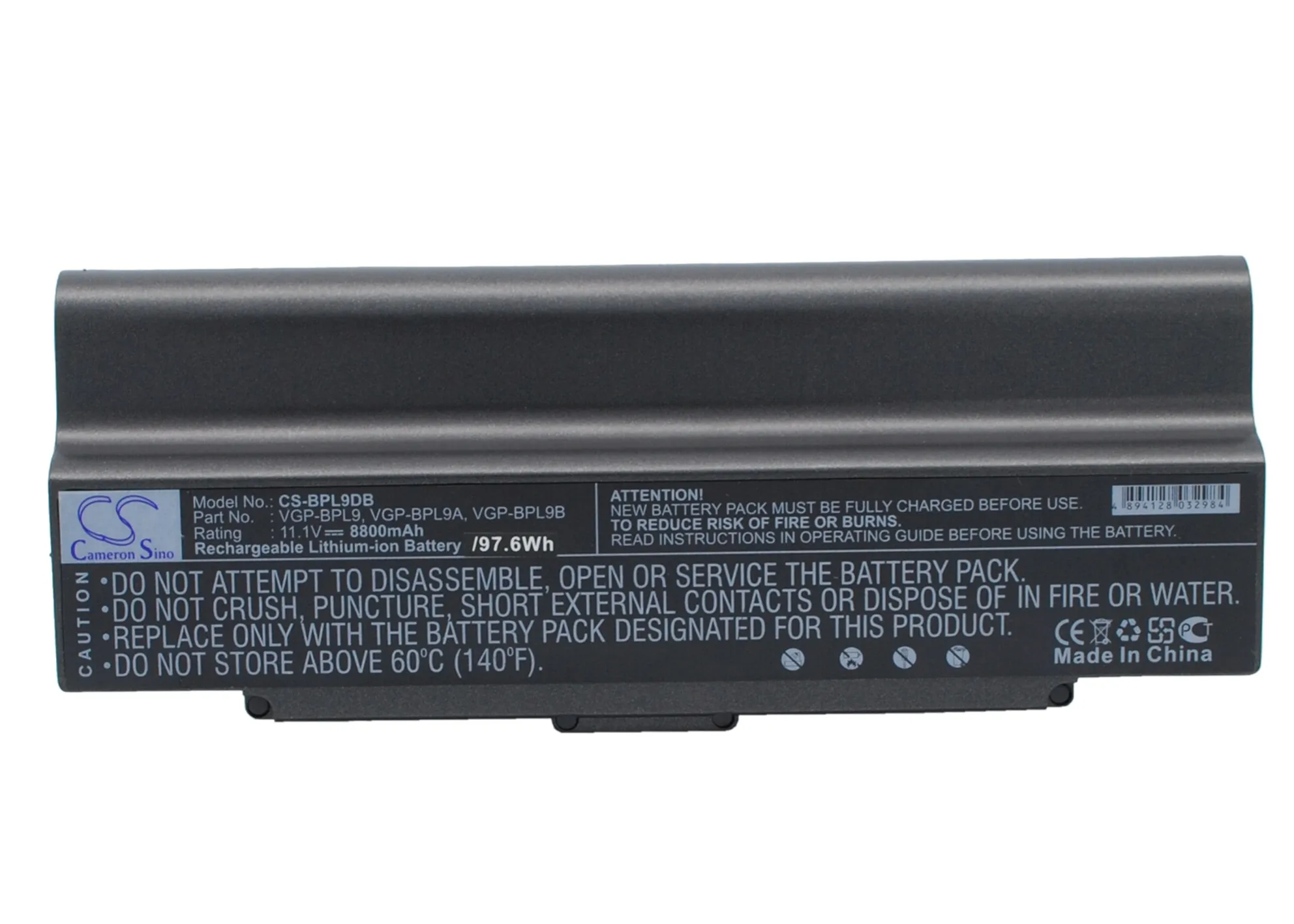 

CS 8800mAh battery for Sony AIO VGN-AR760,VAIO PCG-5G1L,VAIO PCG-5G2L,VAIO PCG-5G3L,VAIO PCG-5J1L,VAIO PCG-5J2L