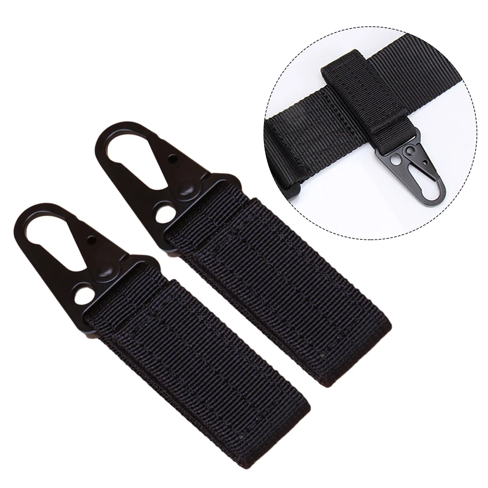 

2 Pcs Keychain Survival 2pcs Carabiner Fire Starter Outdoor Hanging Buckle