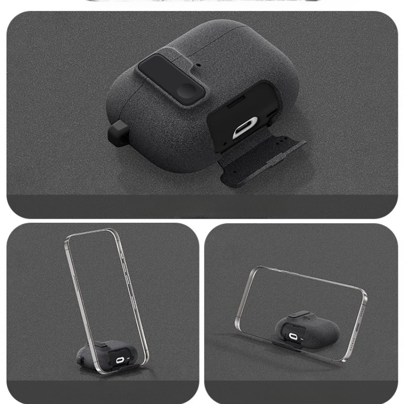 حافظة لهاتف AirPods pro3 من مادة TPU لسماعات الرأس...