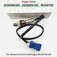 NEW 9636968380 0258006185 96368765 Oxygen Sensor For Citroen C2 C3 C4 C5 C6 C8 Peugeot 206 207 306 307 9644491280 High Quality 1