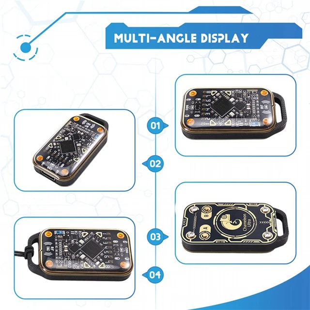 Chameleon Ultra Smart Card Emulator+CUID Keychain RFID Smart Chip Reader 125K 13.56M Card Decode NFC Duplicator-AA98 3