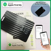PBX Thin Wallet Card Tracker Wireless Charging GPS Smart Tag Air tag Work for Apple Find My APP IOS Keys Suitcase Bag Locator - Image 3