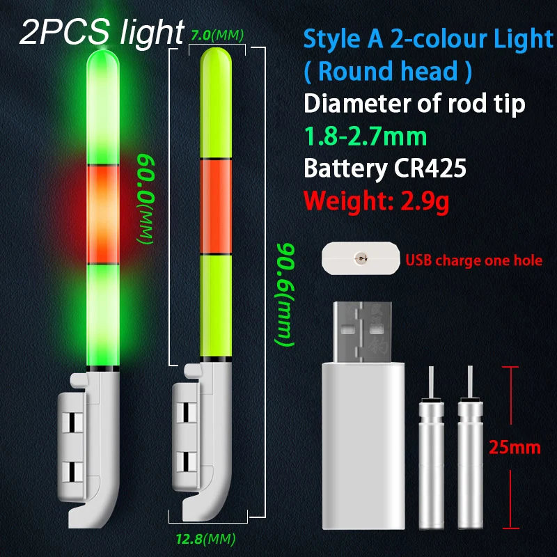 Fishing Rod Luminous Float Stick for Night fishing tackle,fishing float,fishing fluorescent rod,fishing bobber,fishing glow stick,fishing light,fishing light stick