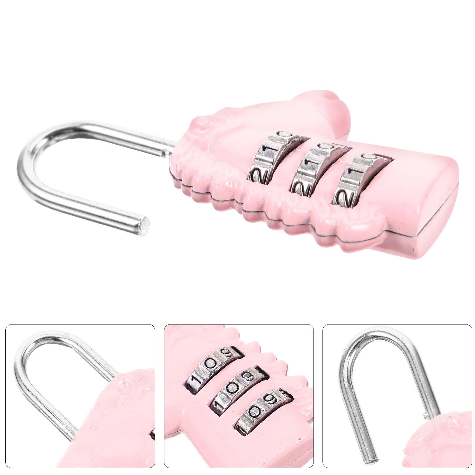 

Mini Combination Padlock Cabinet with Password for Drawers Metal Tool Chest Coded Locks Secure