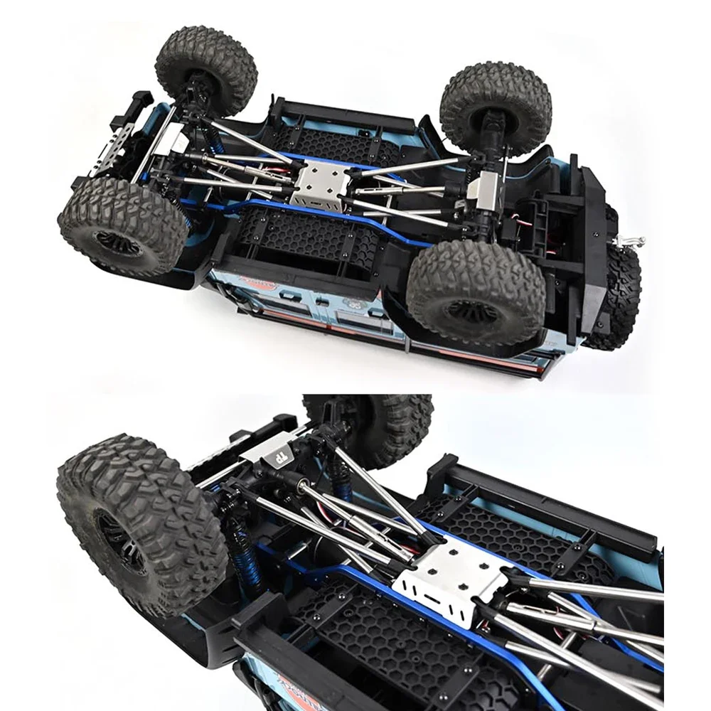 T-POWER RC Car 1/8 H8H Modified and Upgraded Parts Protective Plate Metal Armor Chassis Armor Accessories TP-E0101306