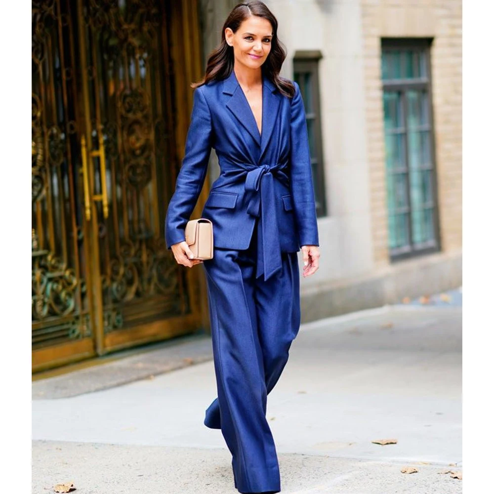 Women's Suit Two-piece Casual Fashion Single-breasted Comfortable Work Wear Party Custom Suit Elegant Women's Set Plus Size Sets