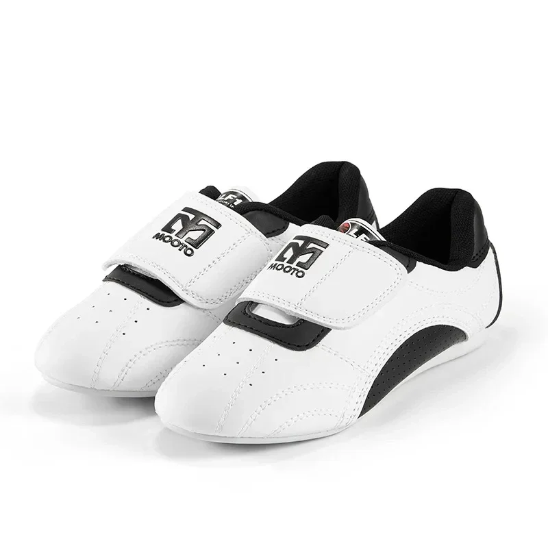 Children Taekwondo Shoes Men's Breathable Kids Martial Arts Karate Kung Fu Shoes Gym Fitness Workout Sports Body Building Wushu