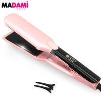 500F Plasma Hair Straightener Curler Professional Ceramic Coating Plate Hair Flat Irons Salon Styling Tool Smooth Frizz 110-240V 1