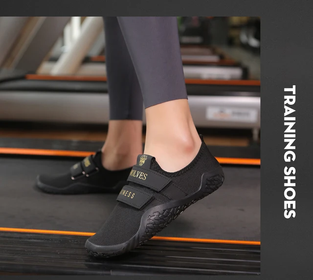 Osterland Weightlifting Shoes – Powerlifting, CrossFit, Squat Shoes With 1.3" Heel, Double Velcro Straps For Men & Women
