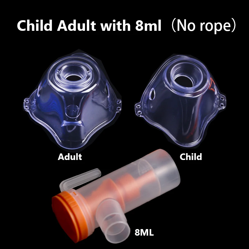 Handheld Nebulizer Mask Equipment Accessories Inhaler Set Inhale Mask for Child Adult Inhaler Mask Household Compressor images - 6