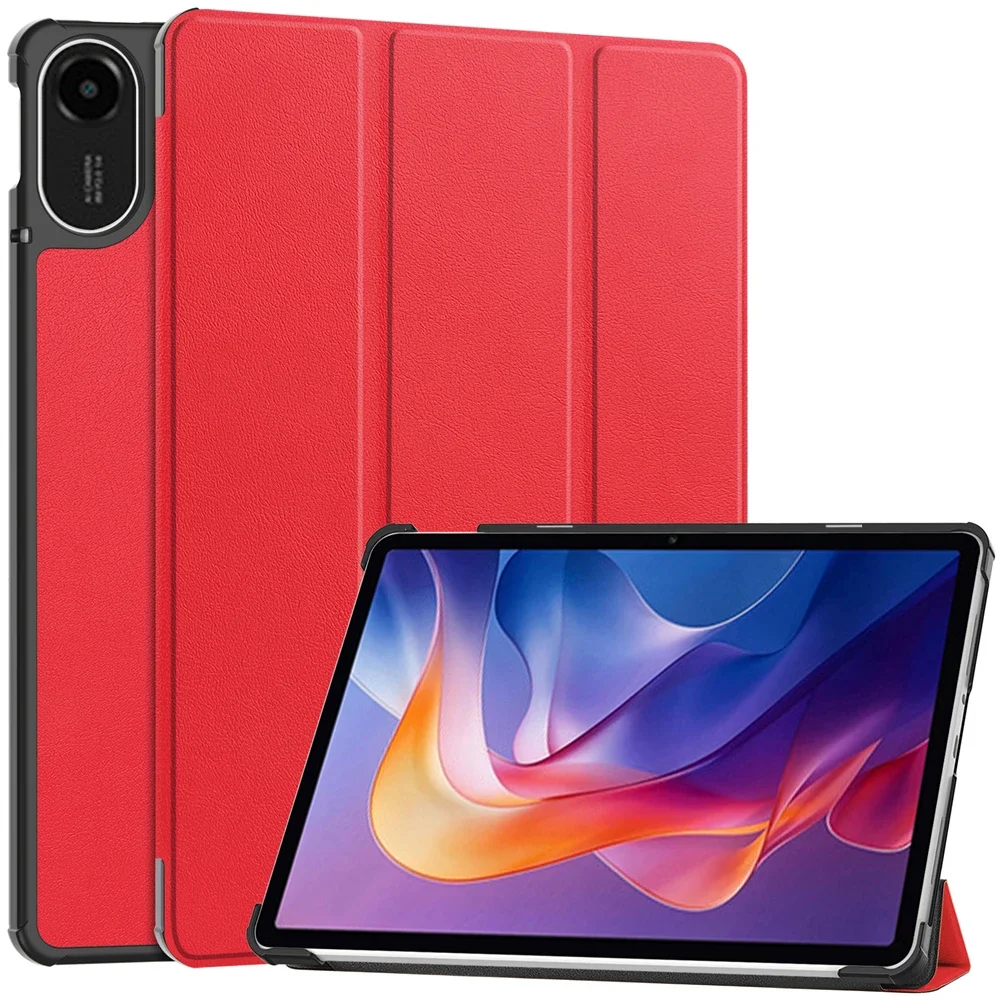 Premium PU Leather Folding Flip Stand Smart Case with Auto Sleep for Tablets - Elegant Protection Cover, 11