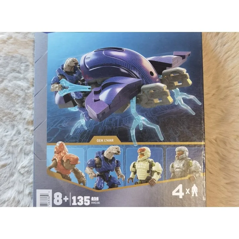 

Игрушечная модель для строительства строительных блоков Mega bloks, Коллекционная модель фигурок, подарок на Рождество и Хэллоуин