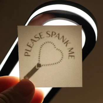 Spank me cuckold tatuaggi temporanei, adesivo impermeabile per adulti.
