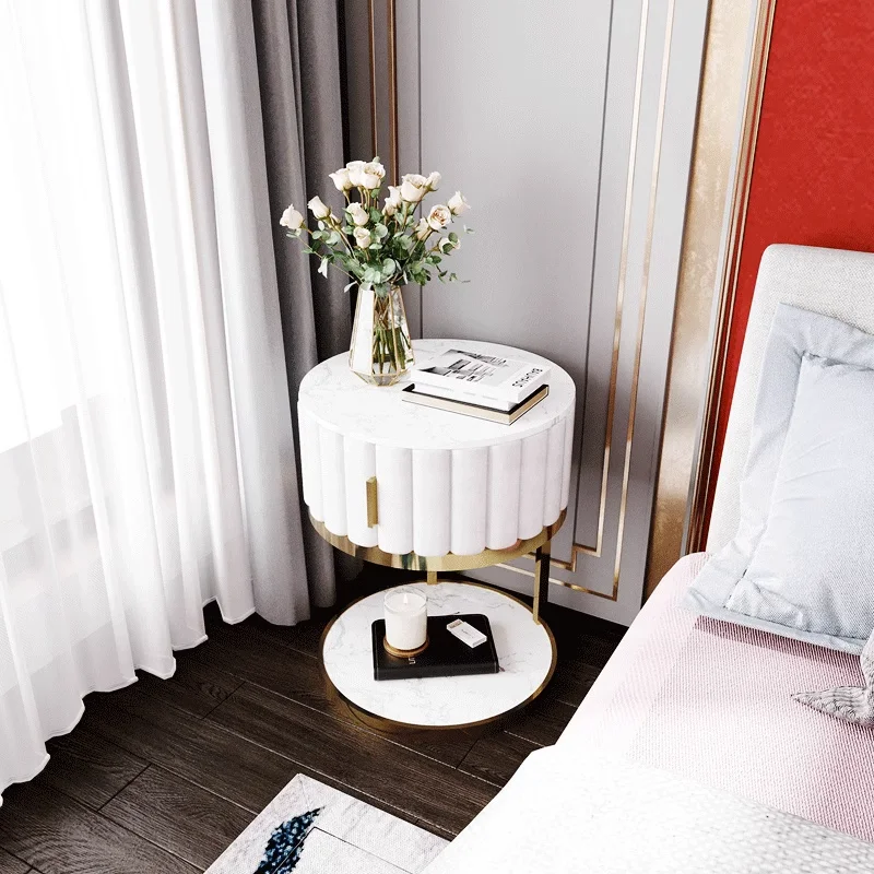 

Luxury Nightstands Bedside Sideboards Corner Unique Drawers Storage Coffee Nightstands Organizer Meuble Chambre Home Decoration