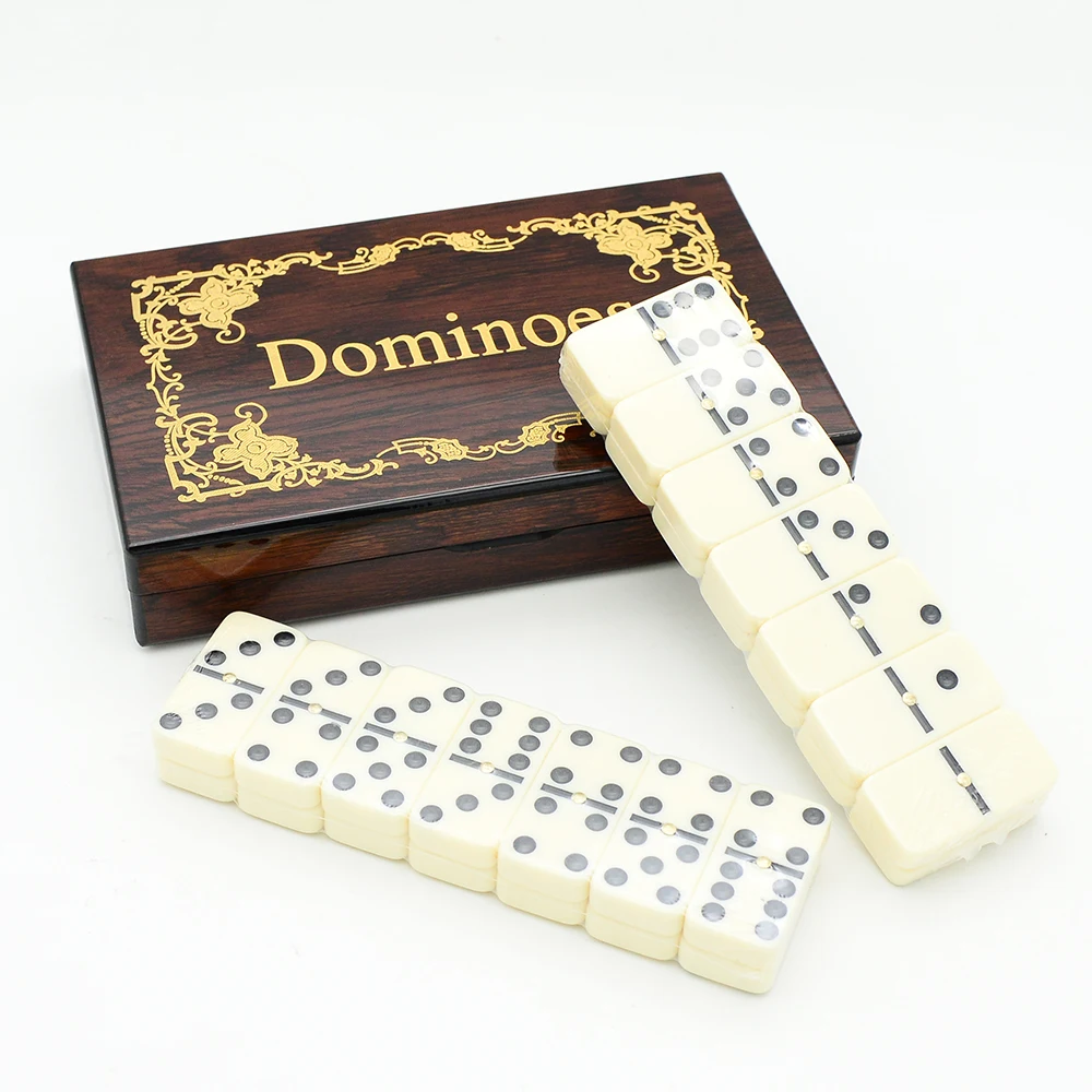 Neue Domino 28 teile/los Schachbrett Spielzeug Reise Tischs piele Kinder Schach blöcke Domino Mahjong Multi-Player-Party-Spiele