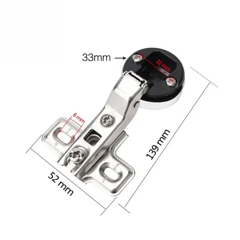 Kitchen Cupboard Glass Door Hinge Home Wine Cabinet Hardware 26mm Cup Screws #734 stainless steel hinges door hinges