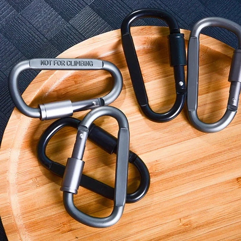 Carabiner Set 4-6PCS For Key Camping Survival EDC Outdoor Keychain Clip Alloy Aluminum Tactical Caribiner Hook Karabiners carabiner clips,carabiner belt clip