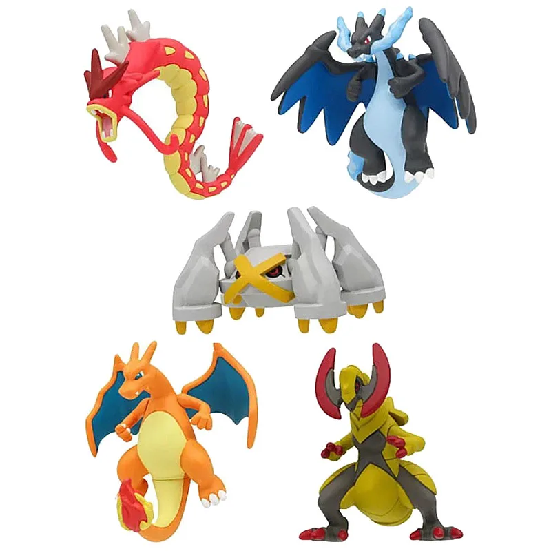 Tomy Gashapon Pokemon Hanging Ornament Charizard Metagross Gyarados Action Figure Prodotto Finito