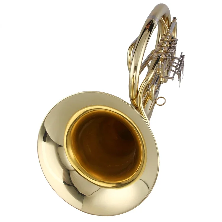 4 Piston Bb Tone Musical Instrument Euphonium