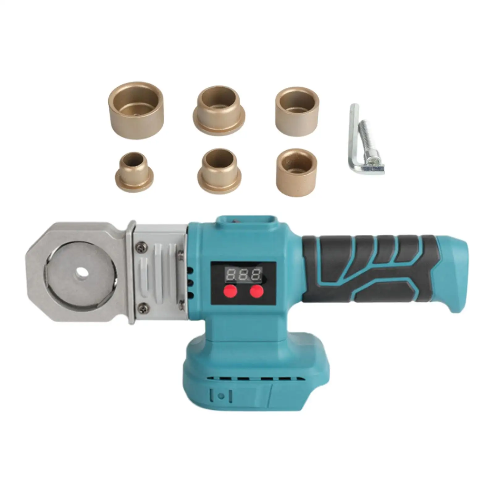

Ppr Pipe Welding Machine with 6 Die Heads Heating Plastic Water Pipe Welder Water Pipe Hot Melt Machine for Kitchen Pipes Repair