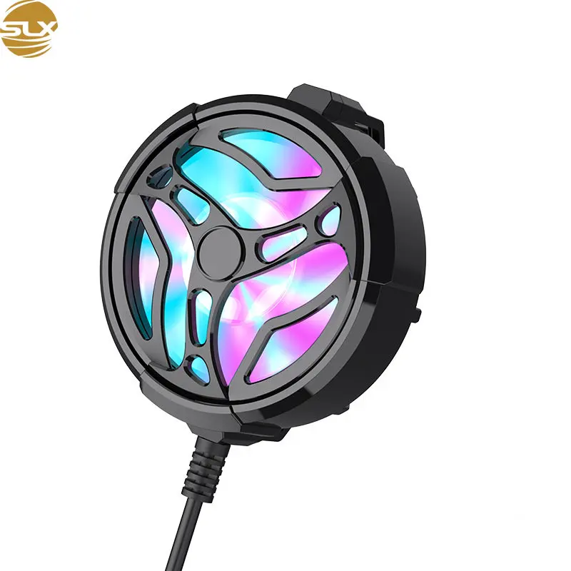 Gamepad Radiator Big Wind Fan Mini Portable Cooler For IPhone Samsung Huawei Xiaomi Mobile Phone Universal_voghion.com