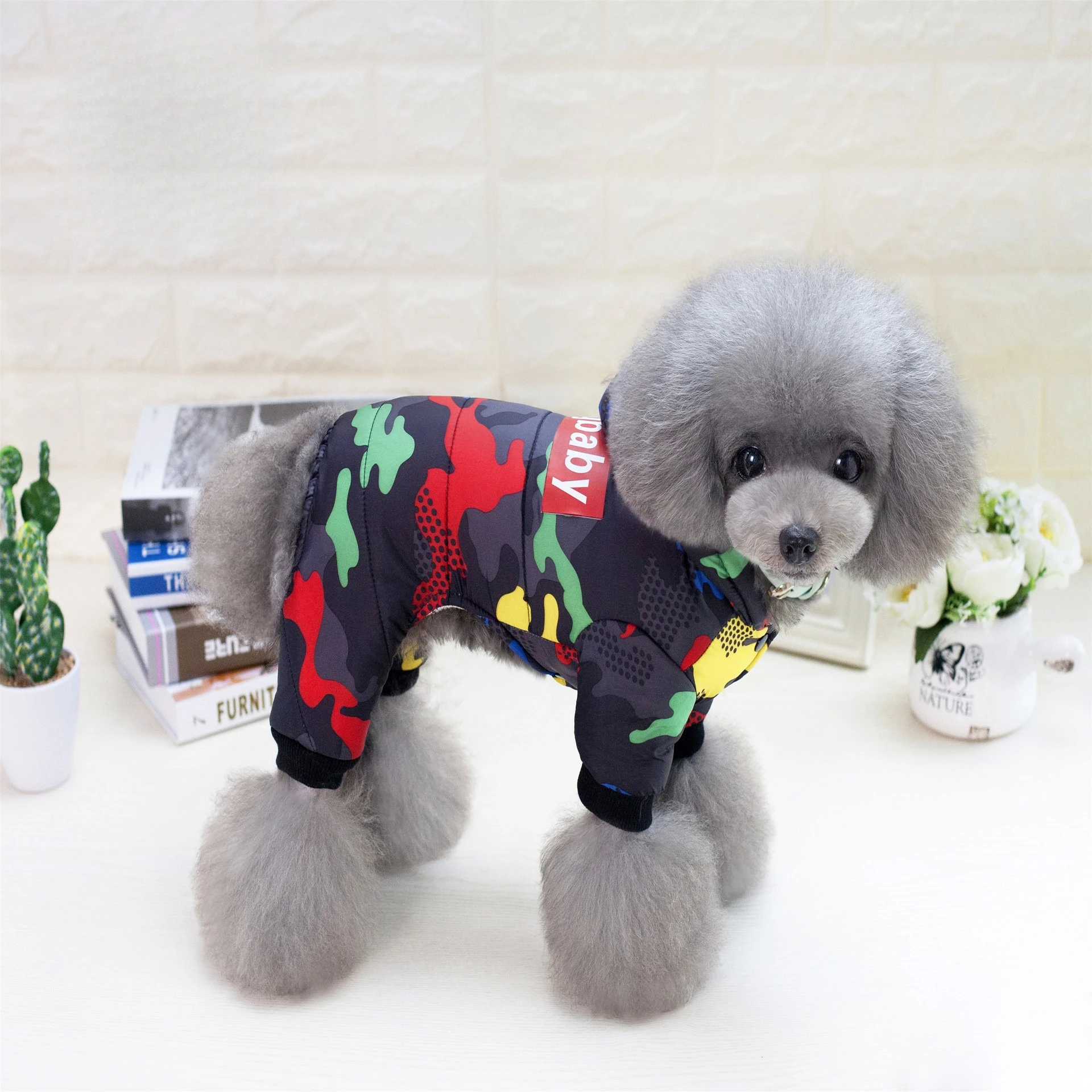 Winter Dog Clothes Small Dogs Waterproof Jumpsuit Fleece Warm Pet Jacket Yorkie Poodle Chihuahua Outfits Puppy Costume