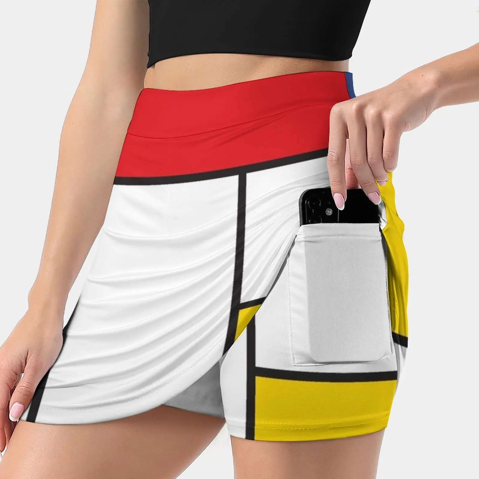 

In The Style Of Mondrian Women's skirt Aesthetic skirts New Fashion Short Skirts Mondrian Piet Mondrian Painter Neoplasticism