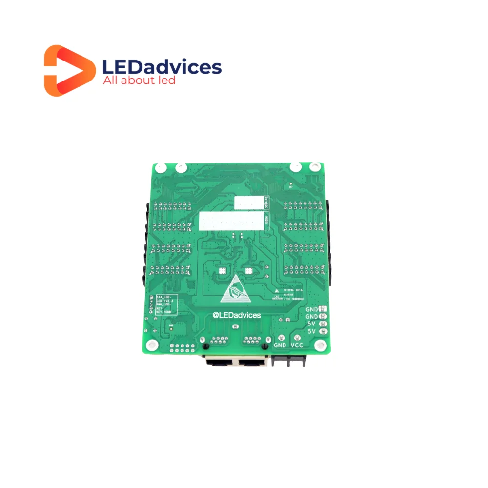 Novastar DH7508s DH7508 Receiving Card Full Color LED Display Gigabit Ethernet 256&times;256@60Hz 8 HUB75E Renatl Fixed Screen DH7508