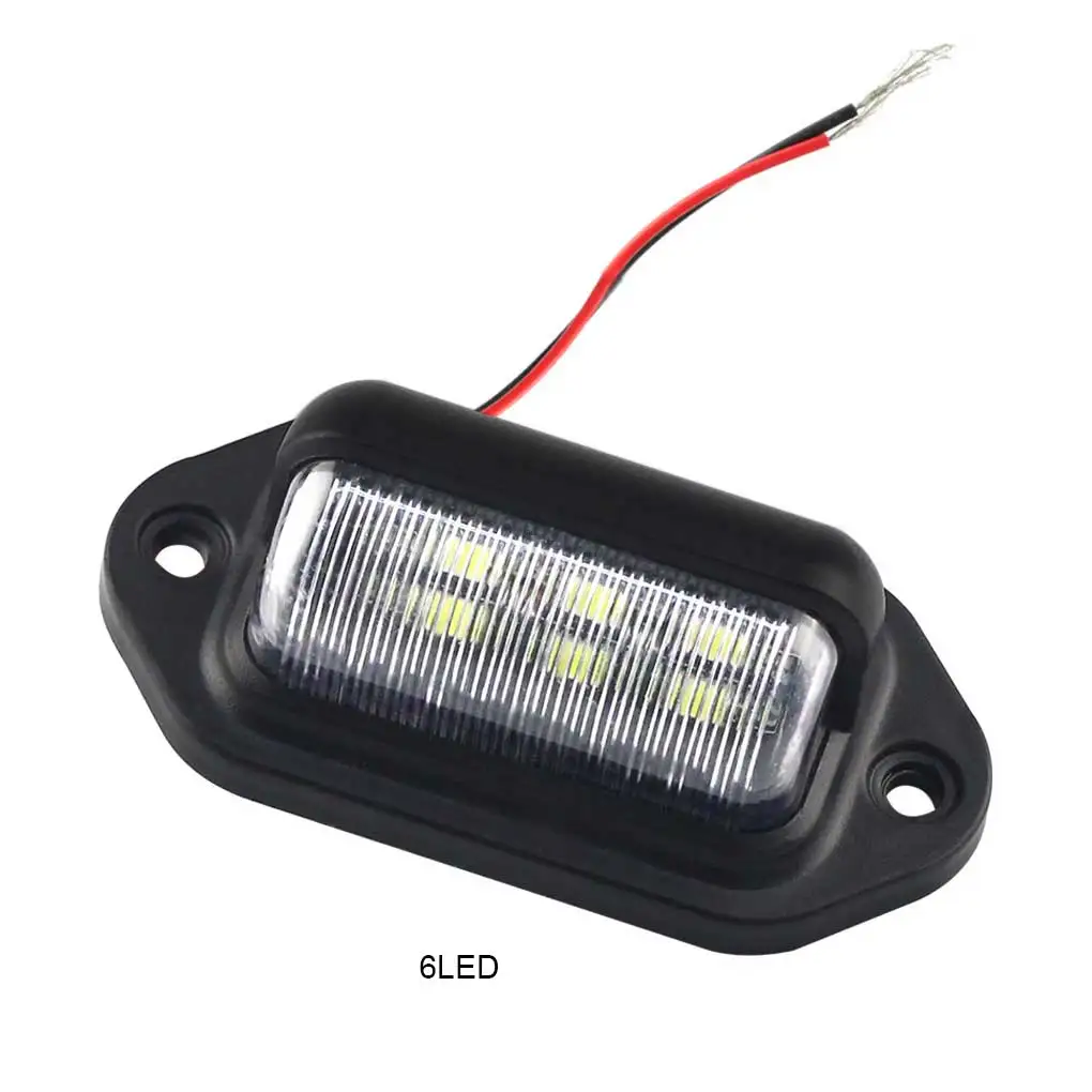 

Truck License Plate Light 1 8W Taillight Tag Lamp Exterior Accessory