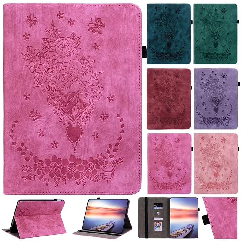 Premium Leather Tablet Case - Versatile and Stylish Protection