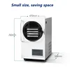 4-6kg/Batch Vacuum Fruit Freeze Drying Dried Machines For Candy Mini Vegetables Lyophilizer Food Freezer Dryer 5trays 4