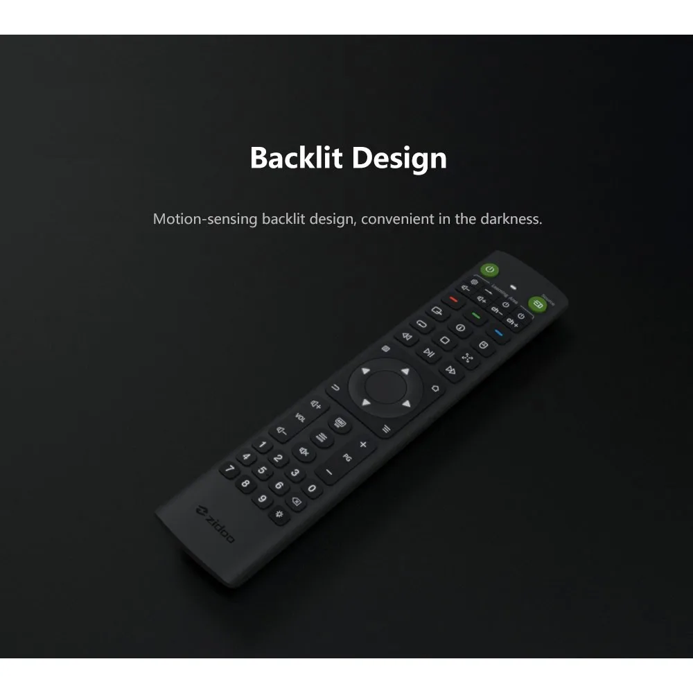 TCNOUMT Media Player Telecomando di ricambio compatibile con Zidoo V11
