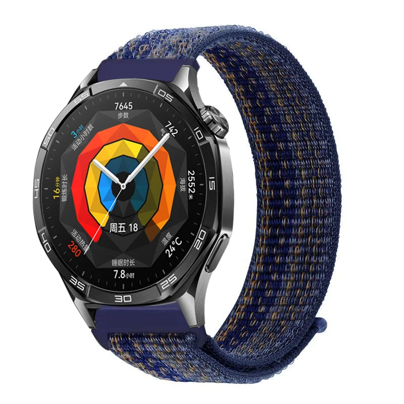 Premium Nylon Loop Band – Adjustable Wristband for Smartwatches and Fitness Trackers