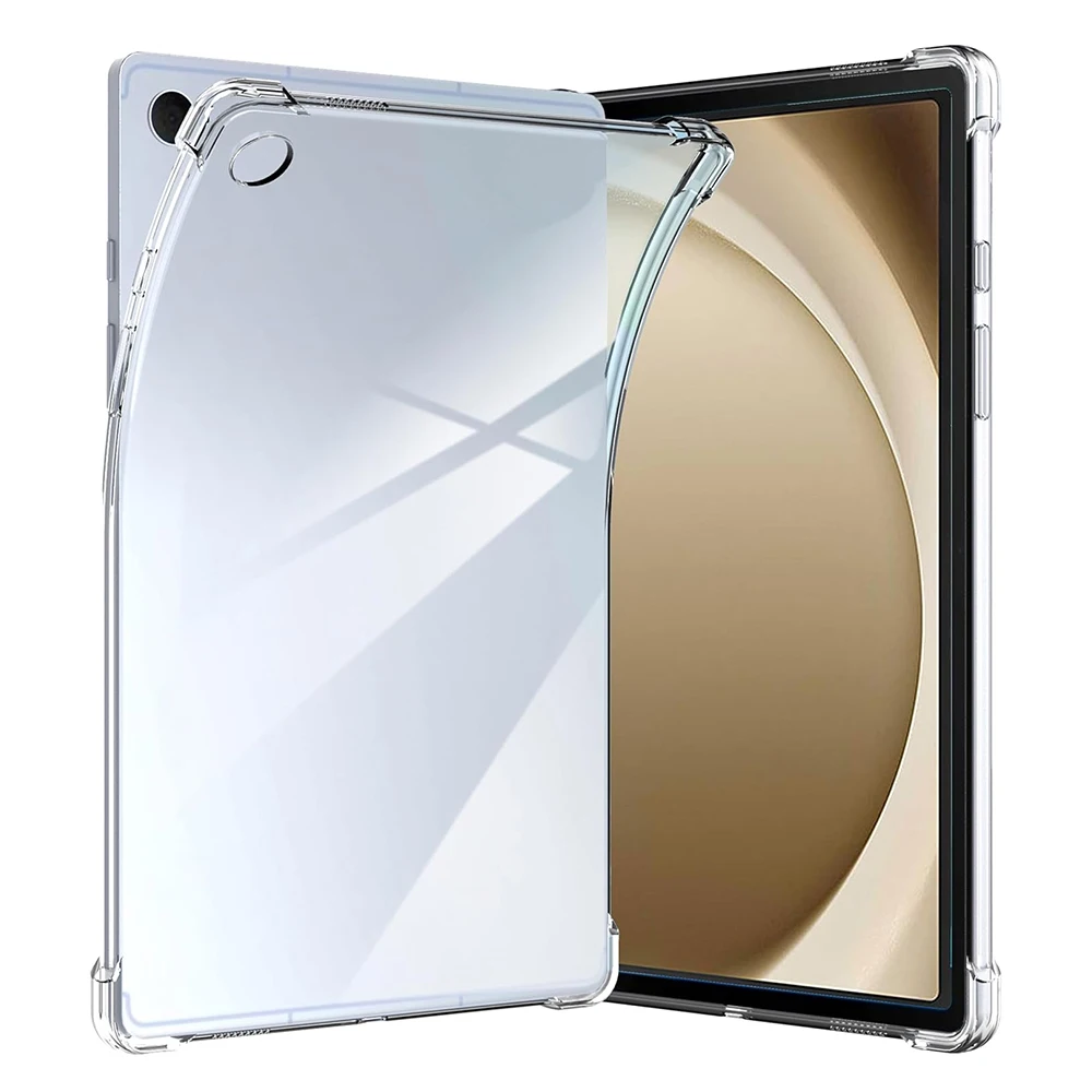 Transparent Shockproof Silicone Case, Anti-Scratch & Anti-Yellowing, Slim-Fit 11-Inch Tablet Cover