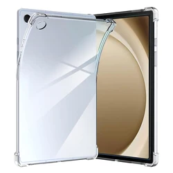 Custodia in silicone trasparente, antimacchia e antigiallo, sottile per tablet da 11 pollici