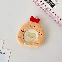 Adorable Anime - Inspired Photocard Holder Keychain Bag with Protective Cover and Badge Storage (A6)