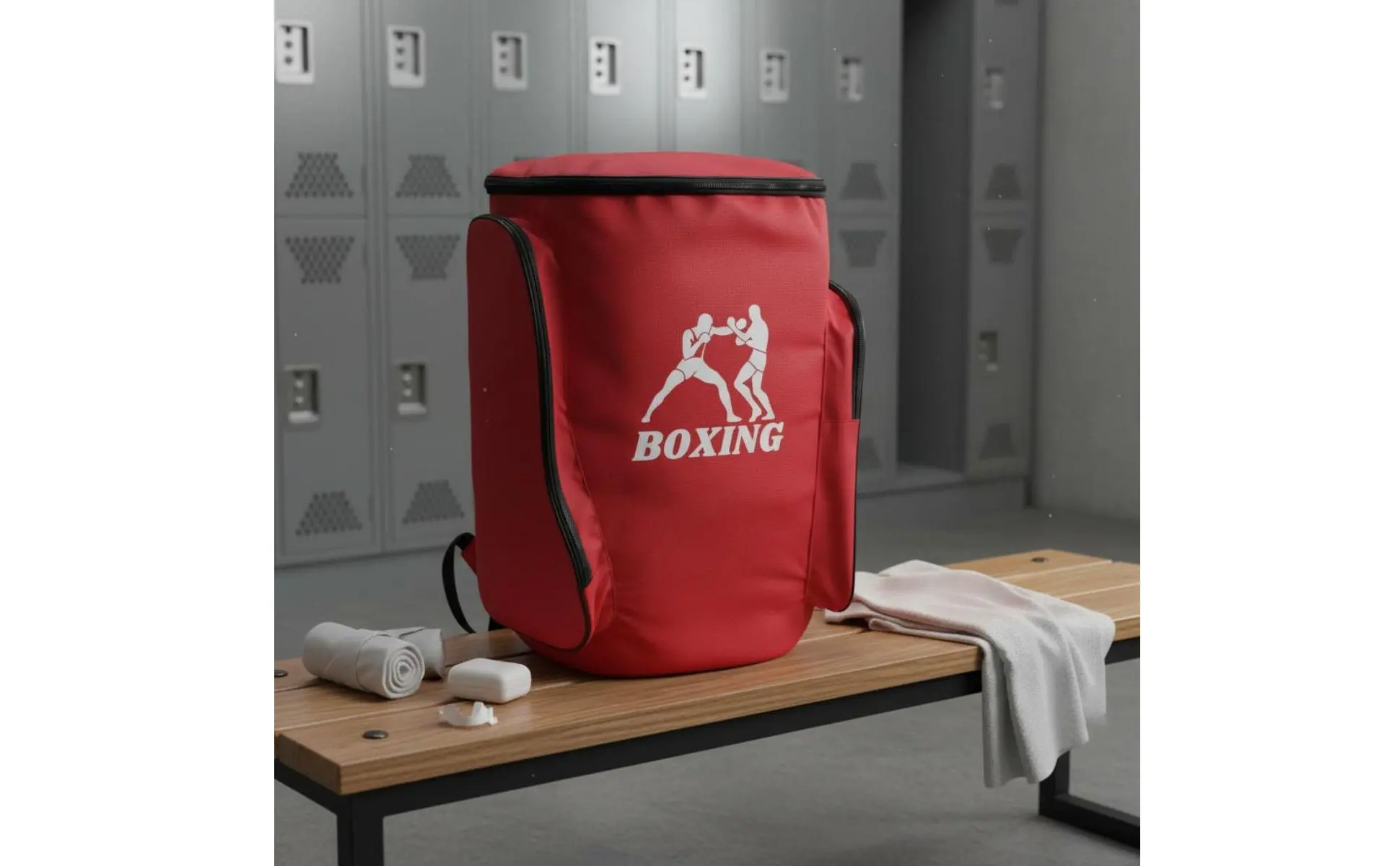 Taekwondo Equipment Backpack Large Capacity Karate Safety Gear Carrier Fighting Arts Gear Bag Long-Lasting Construction