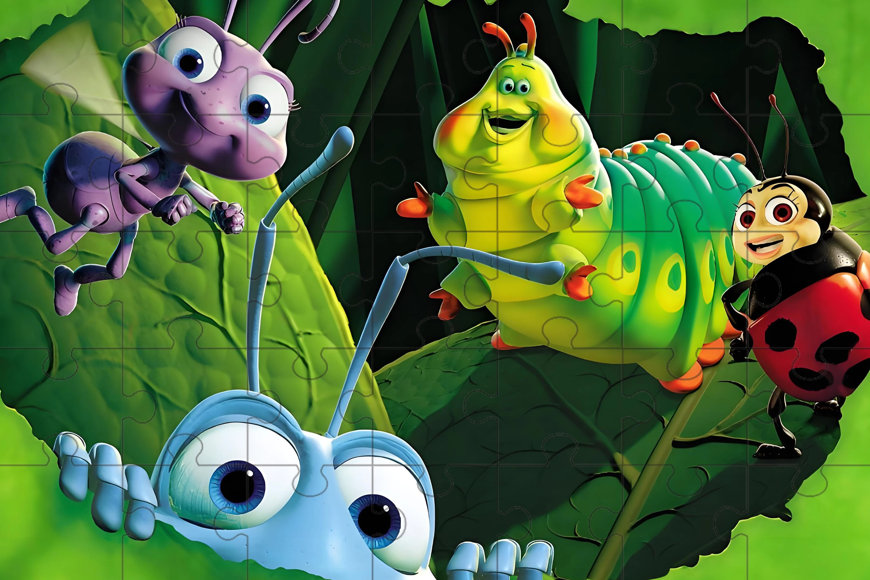 35 Pieces A Bug's Life Puzzles wooden onePiece Puzzles for Adults childrenEducational Toys Gifts 3