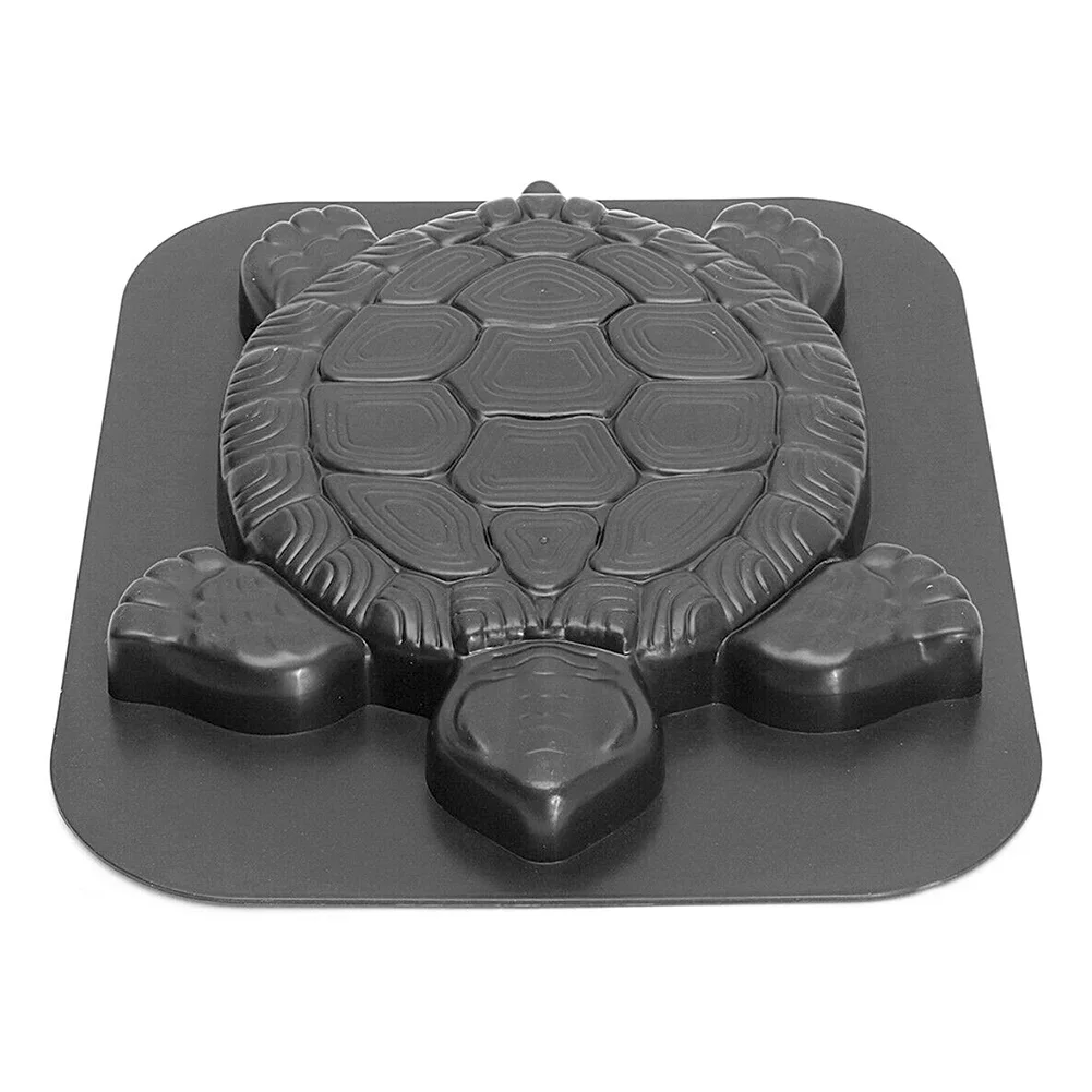 Tool Paving Mold Concrete Cement Reusable Turtle Shape Driveway Road Outdoor ABS Black Garden Decor Stepping Stone Landscape