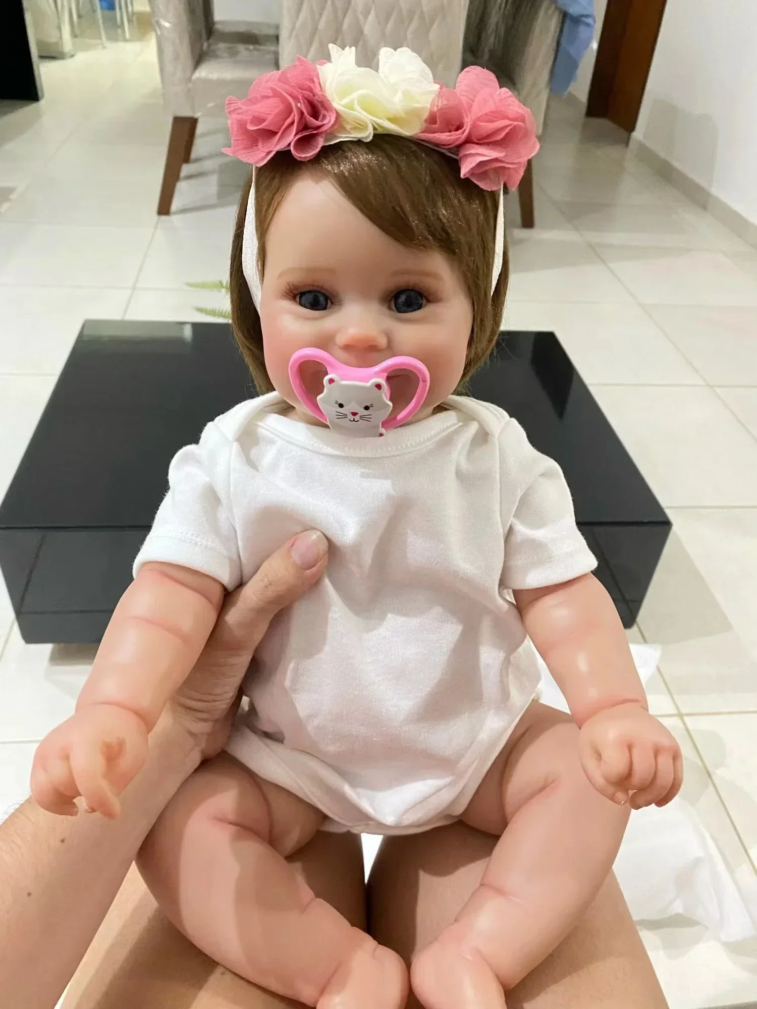 50CM Full Body Silicone Bebe Reborn Doll Popular Maddie Reborn Doll Bonecas  Bebe Hand-Detailed Painting with Visible Veins - AliExpress