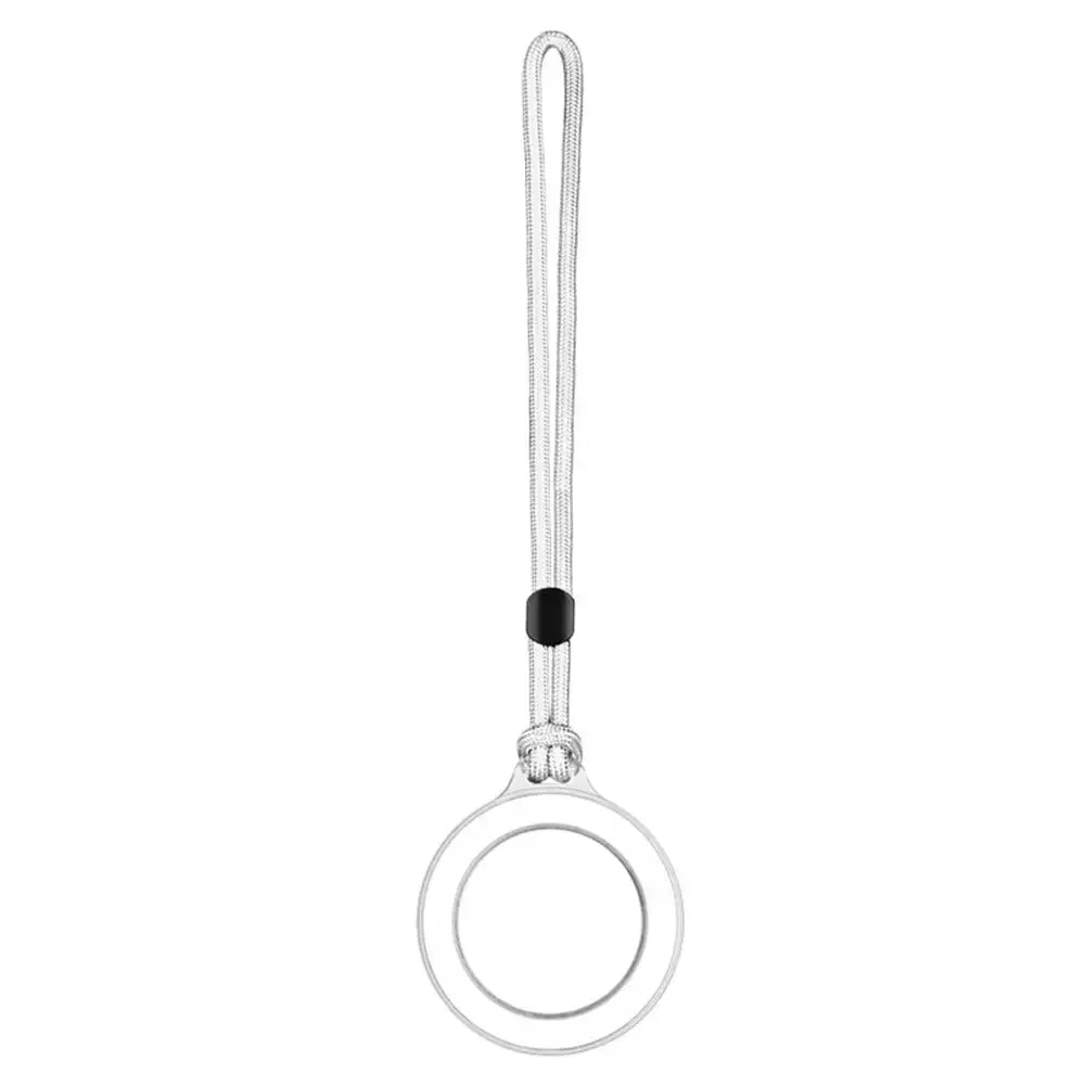 Cordón magnético para teléfono móvil con correa, funda protectora a la moda, funda antipérdida con llavero para soporte Airtag, rastreador para MagSafe P2B5