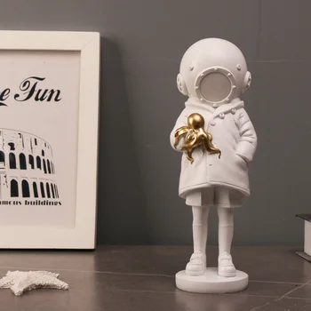 Banksy Deepsea – décorations artisanales en résine pour fille, 1 pièce, meilleure vente transfrontalière, décorations pour maison, salon, porche, meuble TV 1